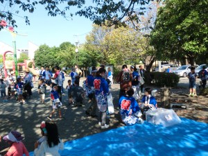 休憩所はさくらんぼ公園、ひめリンゴ公園、古梅地蔵堂に変わりました